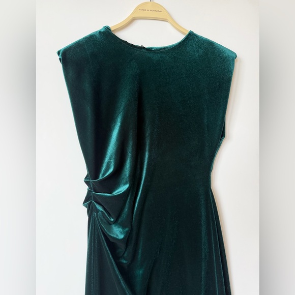 Zara Velvet Midi Dress - Picture 4 of 7